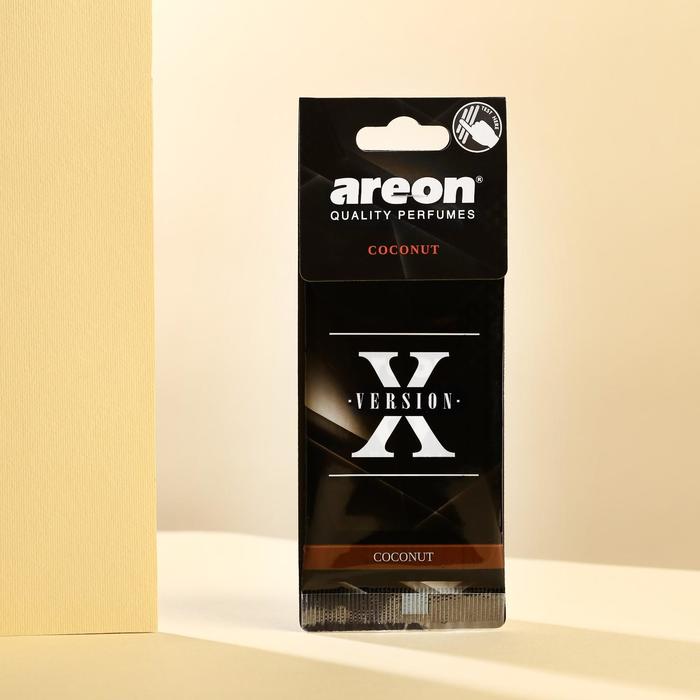 

Ароматизатор на зеркало Areon Refreshment X-Version кокос 704-045-XV4