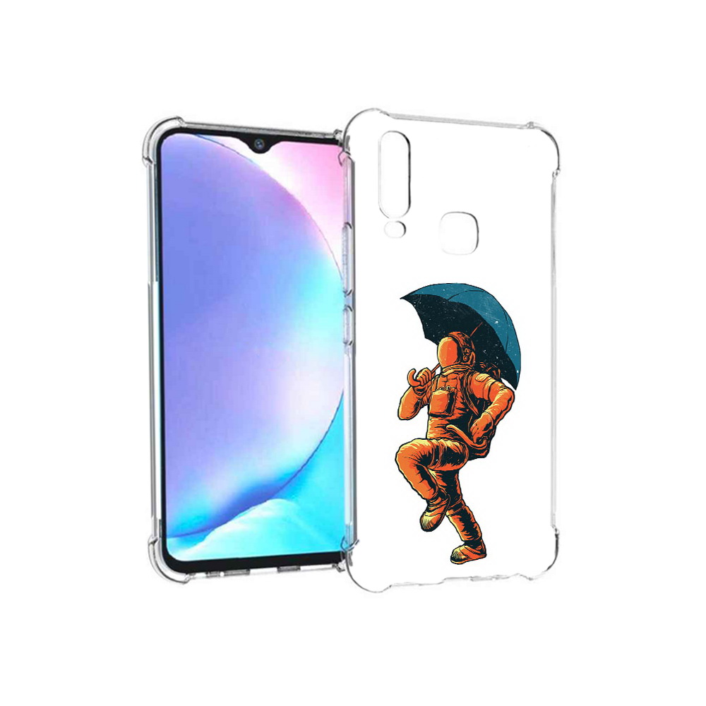 

Чехол MyPads Tocco для Vivo Y17 шагающий космонавт с зонтом (PT136369.382.695), Tocco
