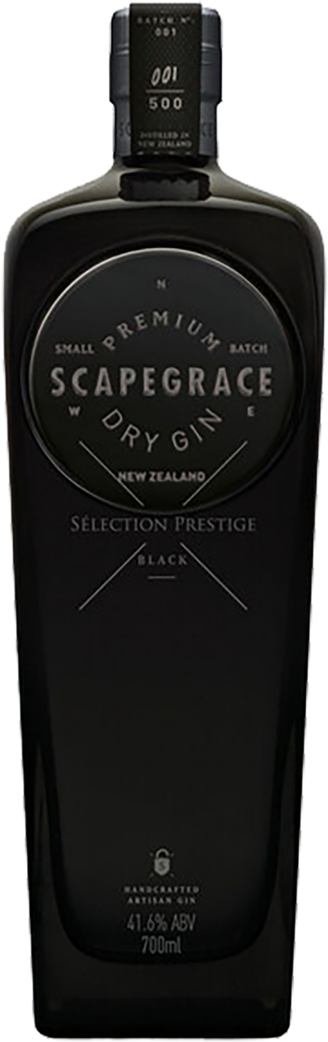 

Джин Scapegrace Black Premium Dry Gin 41,6% 0,7л