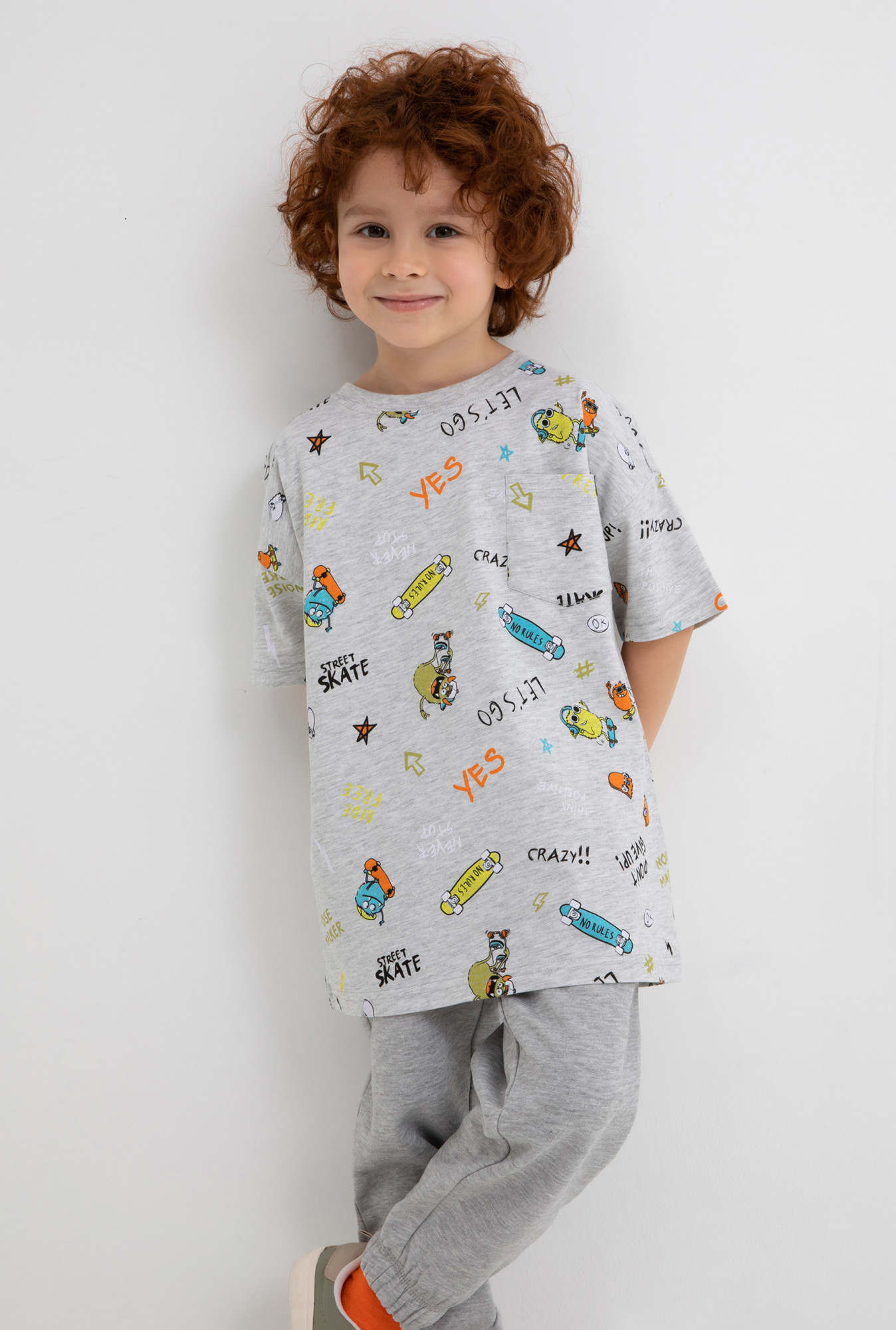 

Футболка детская Acoola 20120510080 цв.серый р.98, 20120510080