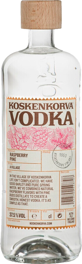 

Водка Altia Group Koskenkorva Raspberry Pine 37,5% 0,7л