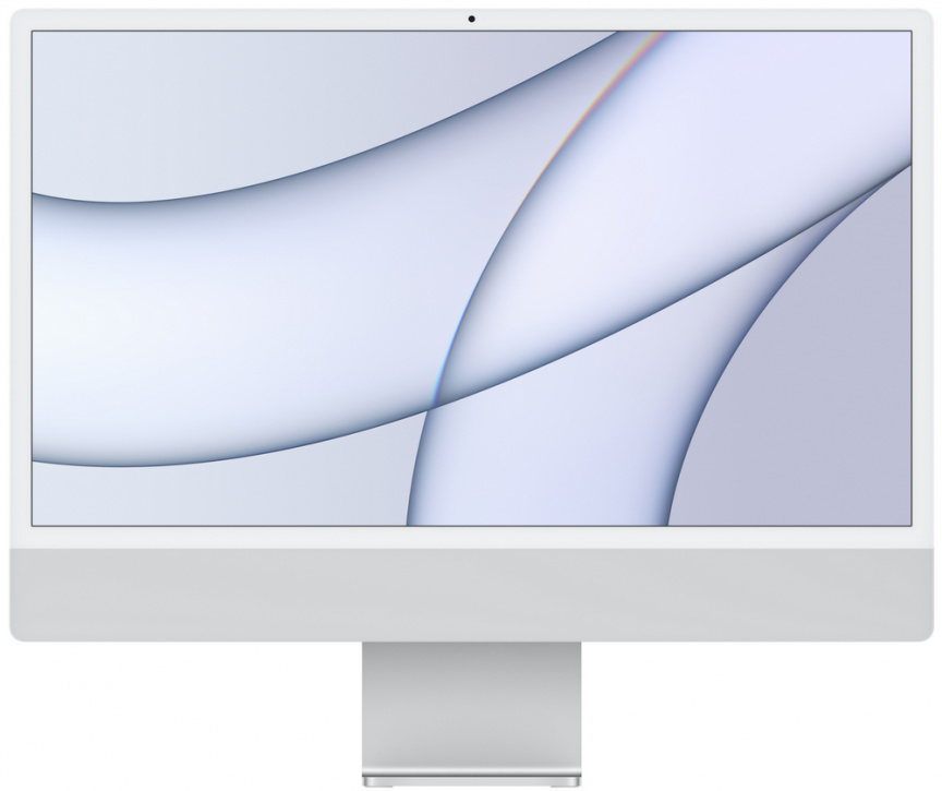 Моноблок Apple iMac M1/16Gb/256Gb Silver (Z12Q000BV)