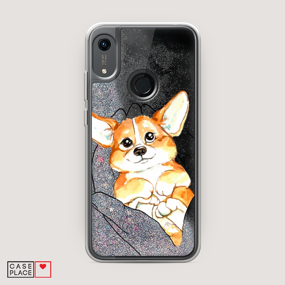 

Чехол Awog на Huawei Y6s "Корги в ладошках", Разноцветный, 611591-1