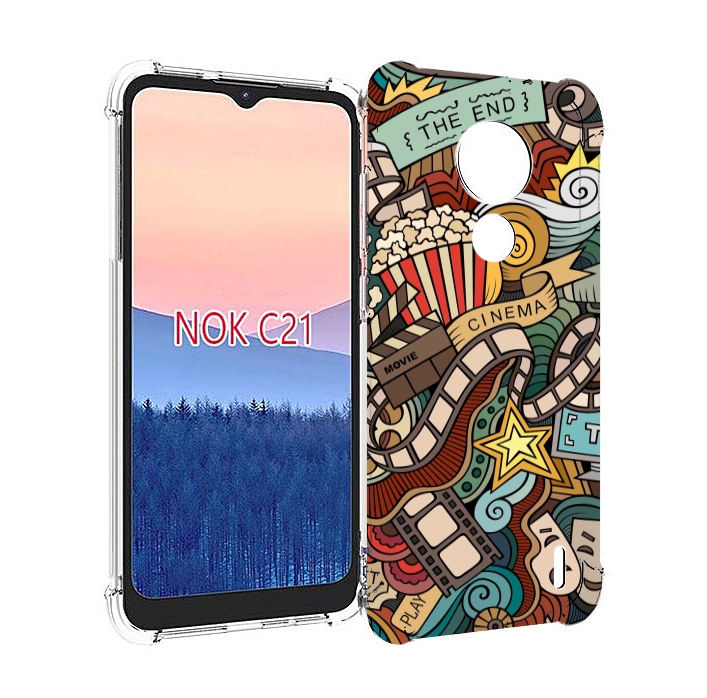 

Чехол MyPads любимое кино для Nokia C21, Прозрачный, Tocco