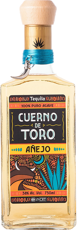 

Текила золотая Hacienda La Capilla Cuerno de Toro Anejo 38% 0,75л