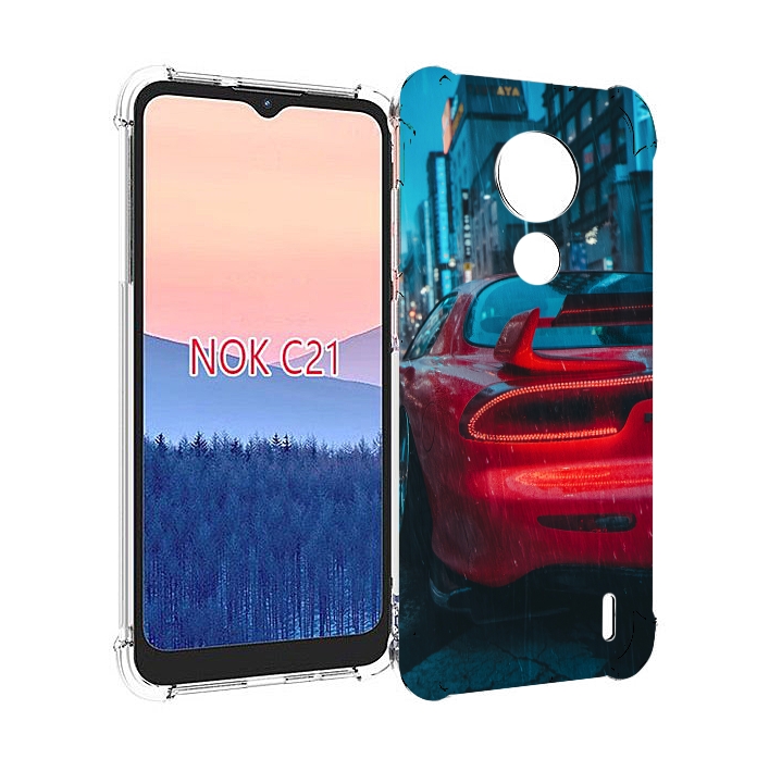 

Чехол MyPads мазда-рх7 для Nokia C21, Прозрачный, Tocco