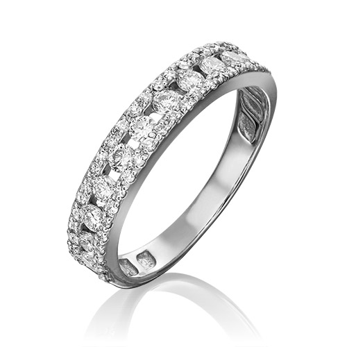 

Кольцо из золота р. 17 PLATINA jewelry 01-1501-00-101-1120-30, бриллиант, 01-1501-00-101-1120-30