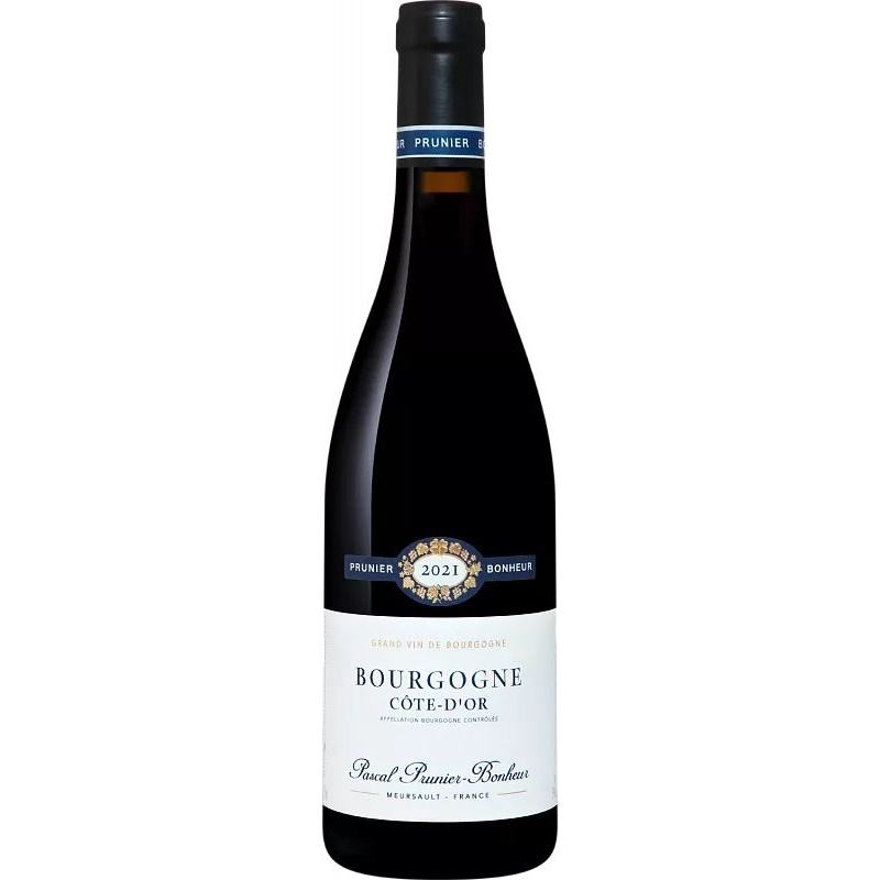 

Вино красное сухое Pascal Prunier-Bonheur Cote-d’Or Bourgogne АОС 13% 0,75л