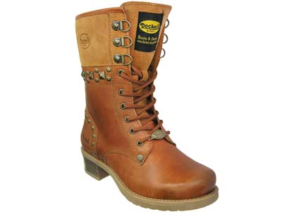 фото Ботинки женские dockers 89050 коричневые 36 ru