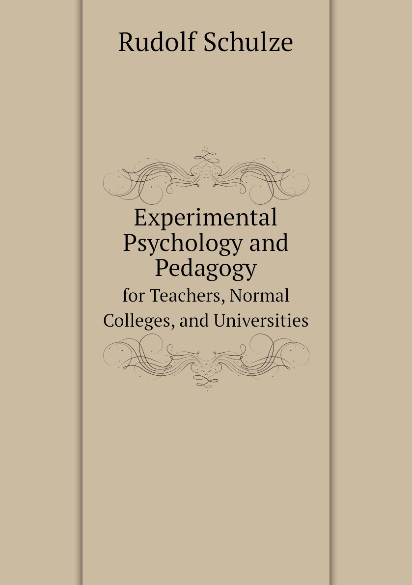 

Experimental Psychology and Pedagogy