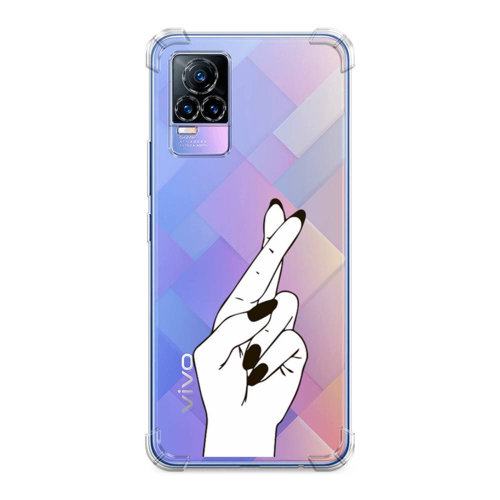 

Чехол Awog на Vivo V21e 4G "Пальцы графика", Разноцветный, 264551-1