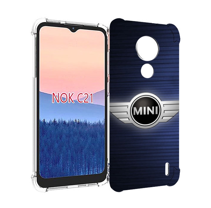 

Чехол MyPads mini-2 (2) мужской для Nokia C21, Прозрачный, Tocco