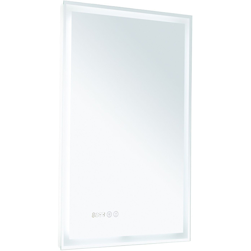 

Aquanet Зеркало Aquanet Оптима 50 белый матовый LED, Серебристый, Оптима