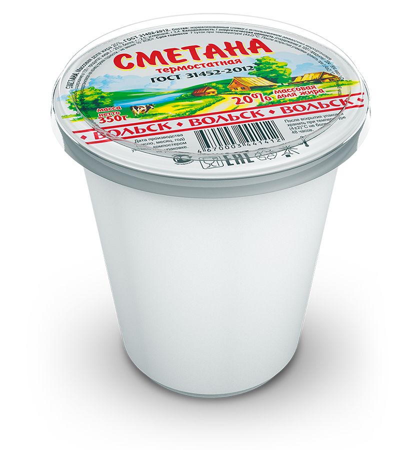 

Сметана Гормолзавод Вольский 15% 180 г