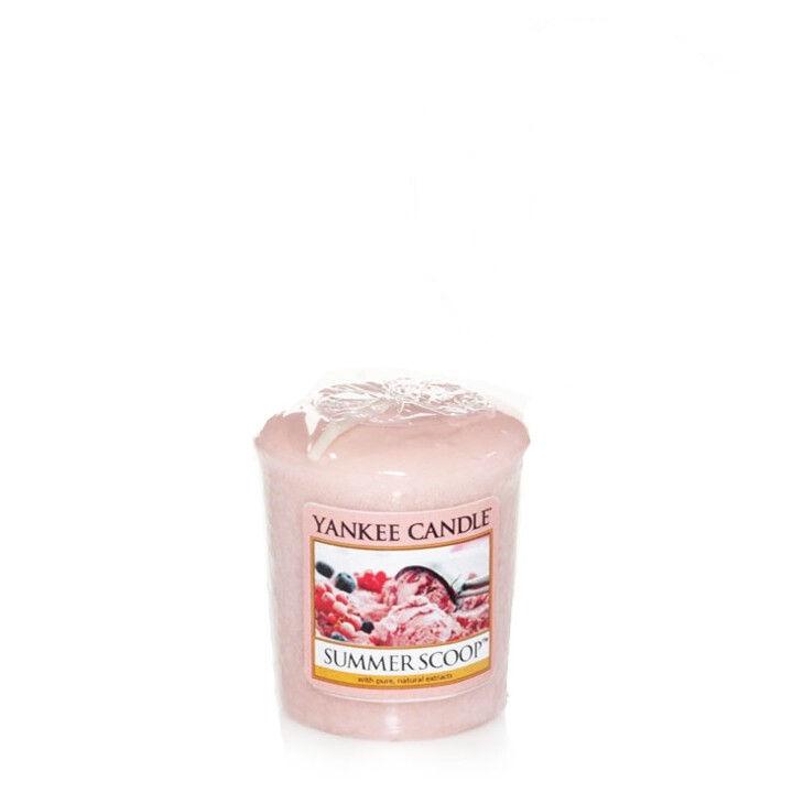 фото Ароматическая свеча для подсвечника yankee candle летнее мороженое 49 г