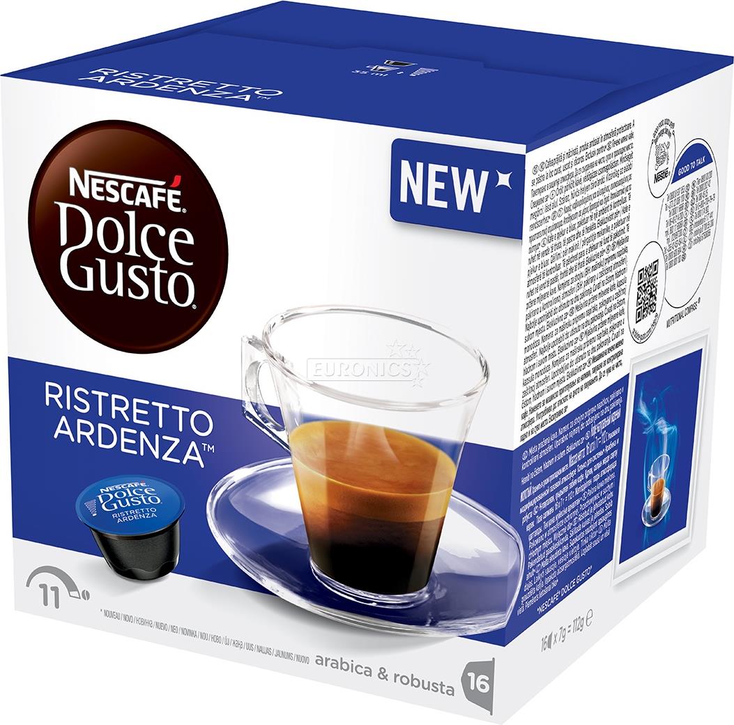 фото Кофе nescafe dolce gusto ristretto adrenza капсульный 112 г