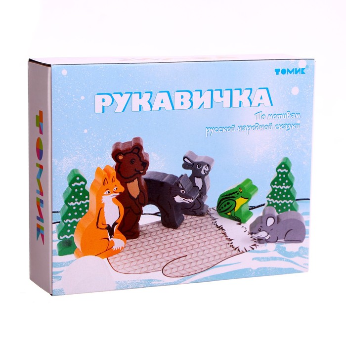 

Конструктор "Сказки "Рукавичка", 13 дет. 1-35