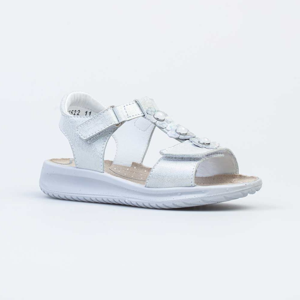 фото Сандалии котофей 422075-22 серебристый 27