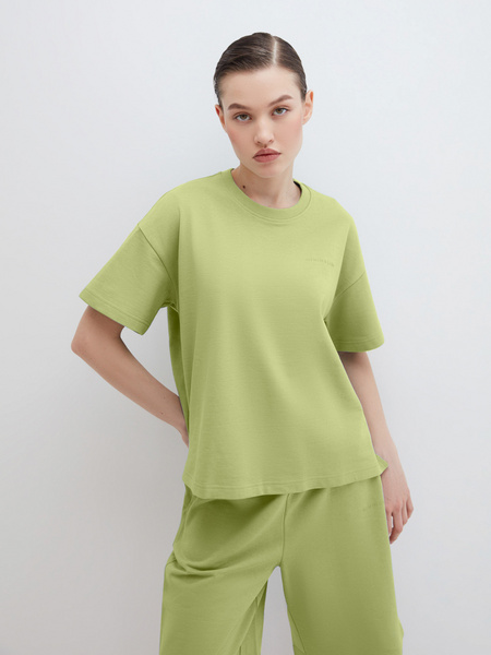 

Футболка женская ZARINA 1225501401-11 зеленая XS, 1225501401-11