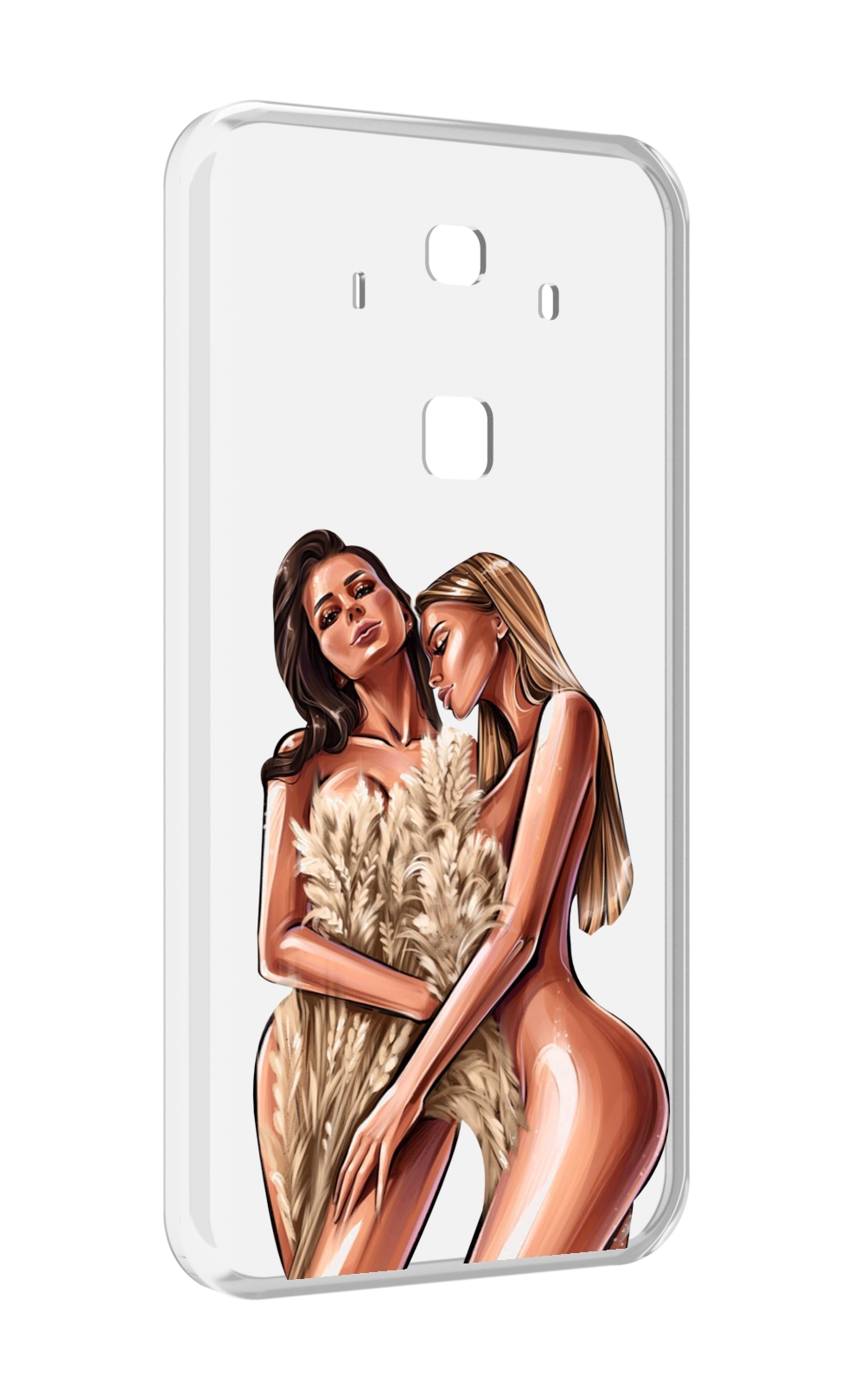 Чехол MyPads Иллюстрированные-девушки женский для Huawei Mate 10 Pro