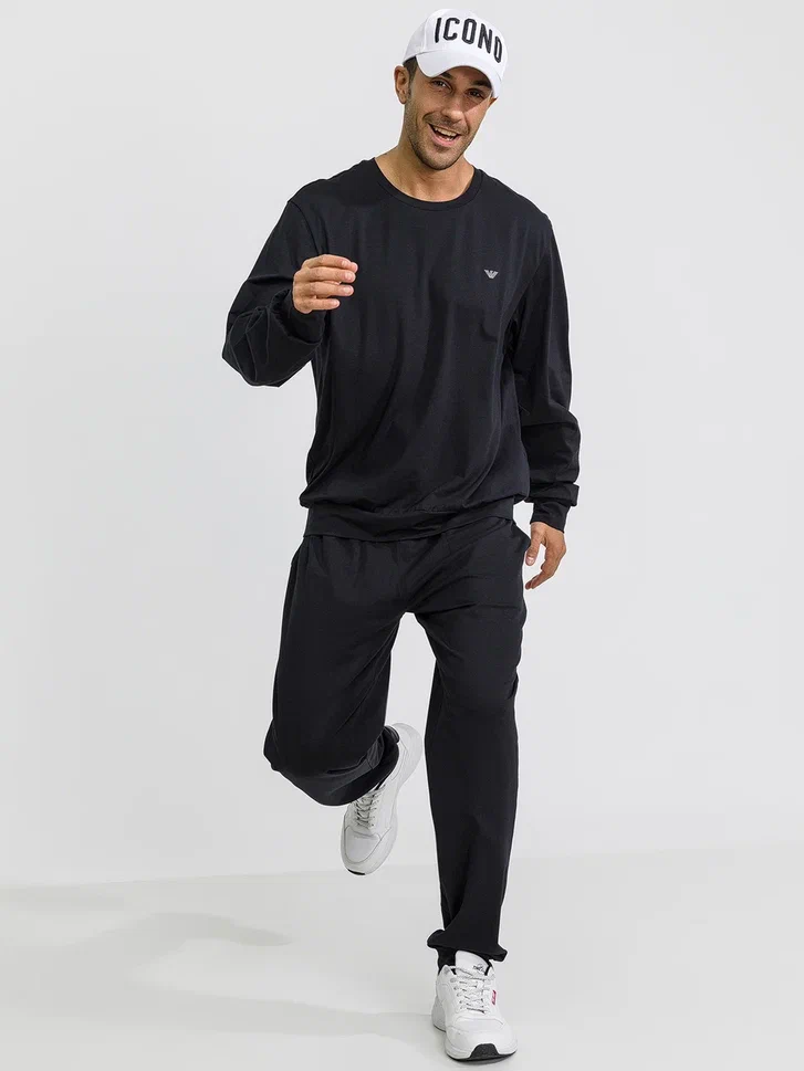 Комплект домашний мужской Emporio Armani 111794_CC570 черный L