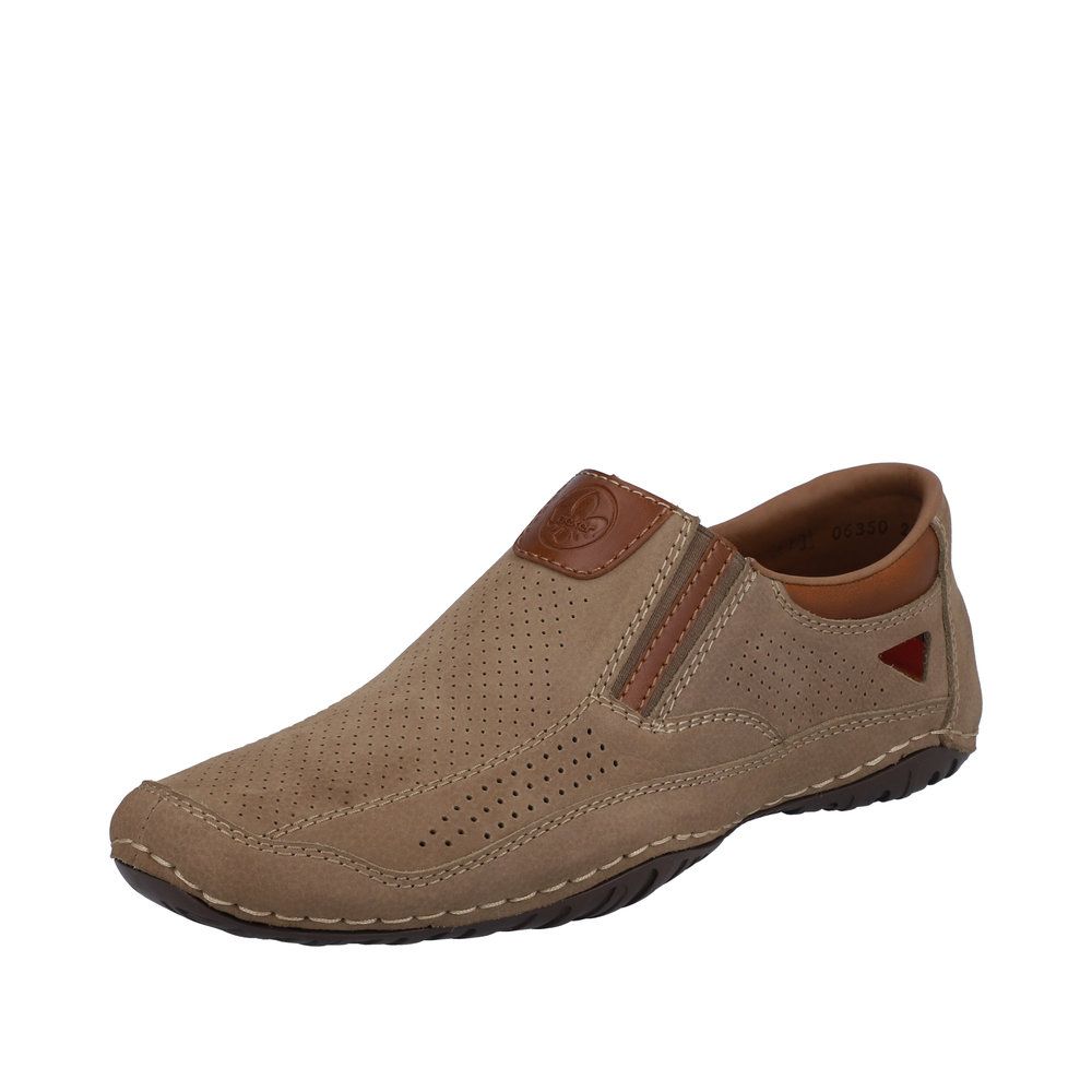 

Полуботинки мужские Rieker 06350/25 коричневые 44 RU, Коричневый, 06350/25