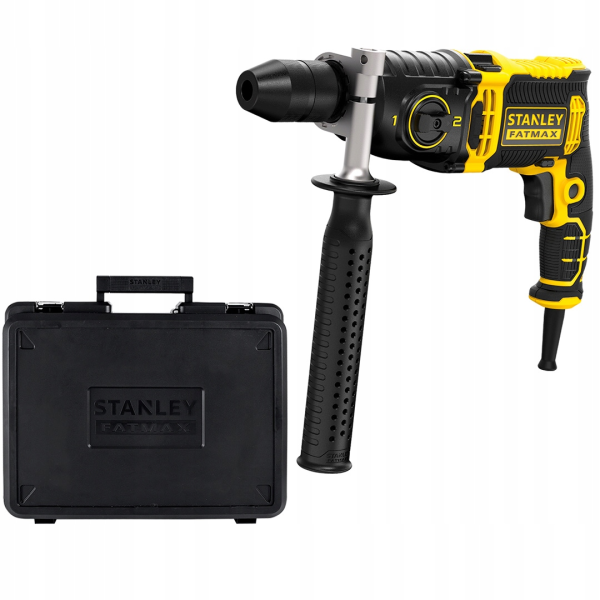 фото Ударная дрель stanley fatmax fmeh1100k, кейс, 1100 вт