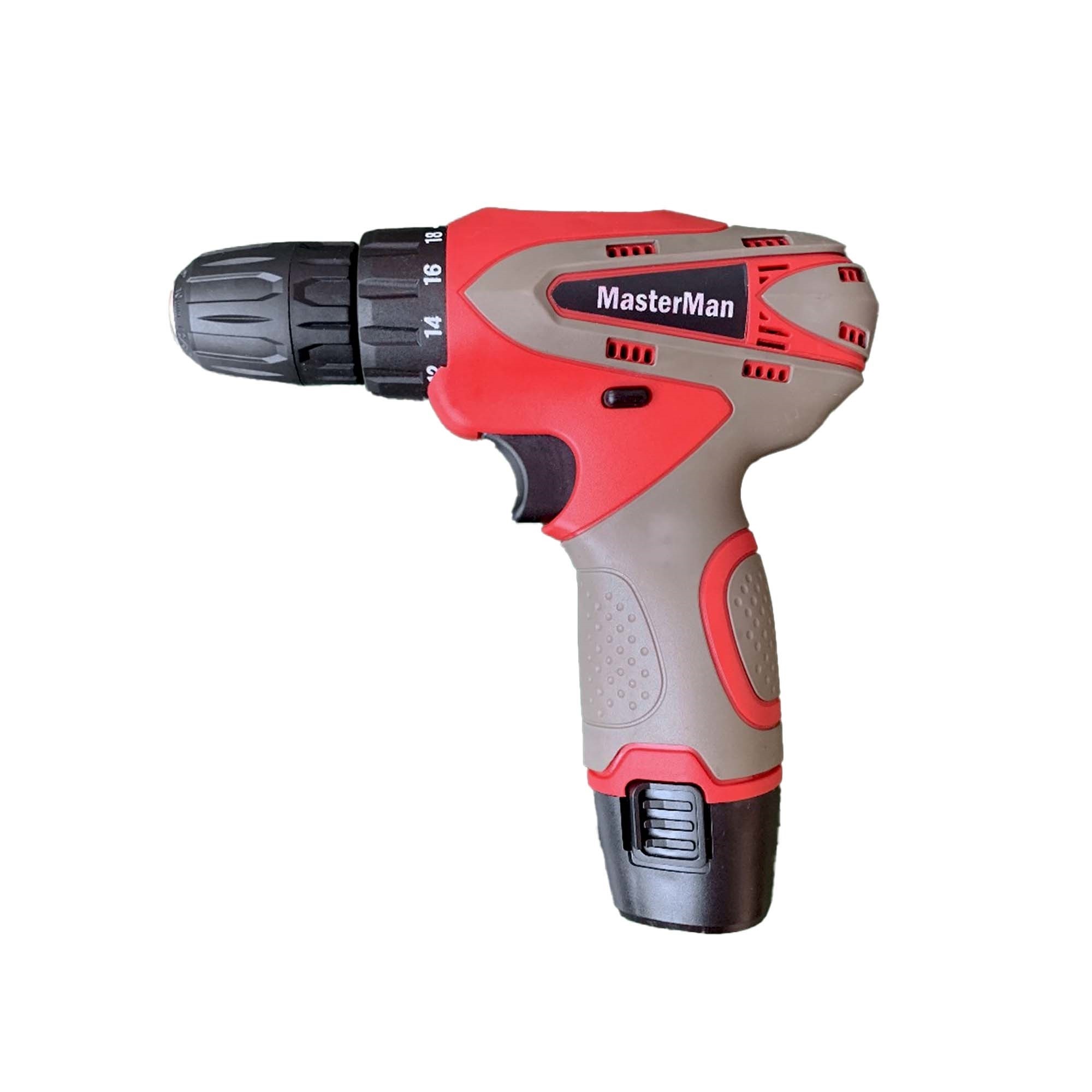Дрель-шуруповерт MasterMan 12В13Ач1 аккумулятор Li-Ion DL5164 176000₽