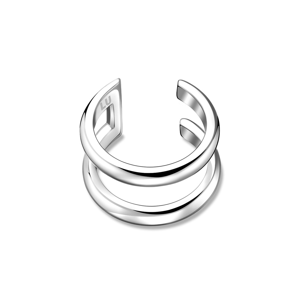 

Моносерьга NoBrand 26868 серебристая, 26868