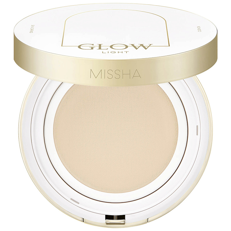

Тональный кушон MISSHA Glow Cushion Light c коллагеном тон 21N Vanilla 13 г