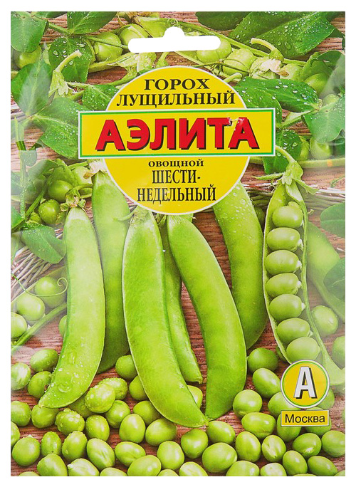 

Семена горох Аэлита Шестинедельный 00-00571716 1 уп.