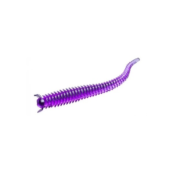 

Мягкие приманки Jara Baits Nano Series VIRMWORM-45 Мидия # 47 UV (15шт), Фиолетовый, Virmworm