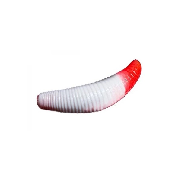 

Мягкие приманки Jara Baits Trout Series BRUCHI-40 Сыр # 204 (12шт), в банке, Белый;красный, Bruchi