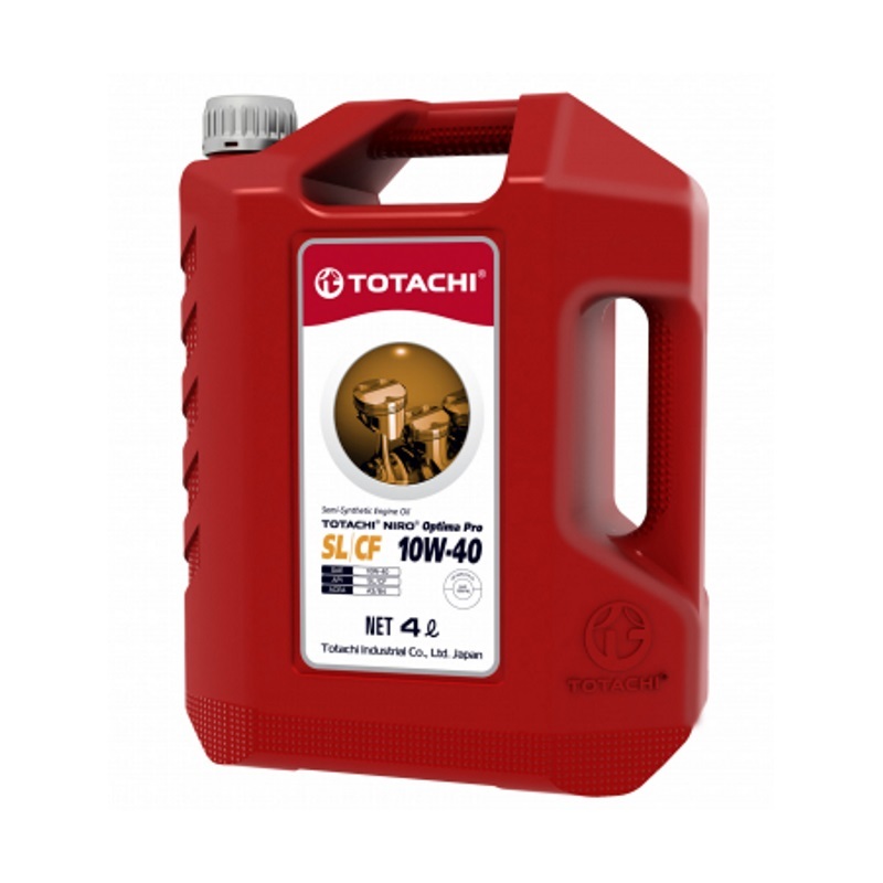 

Моторное масло Totachi полусинтетическое NIRO Optima PRO 10W40 4л