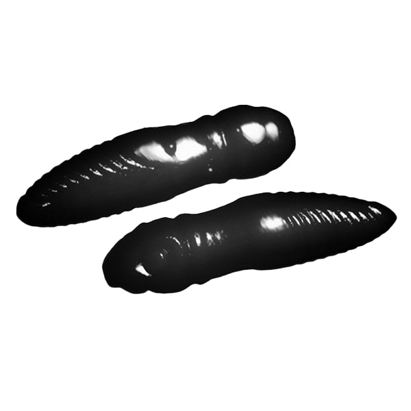 

Мягкие приманки Jara Baits Trout Series LURY-40 Сыр # 715 (9шт), в банке, Черный, Lury