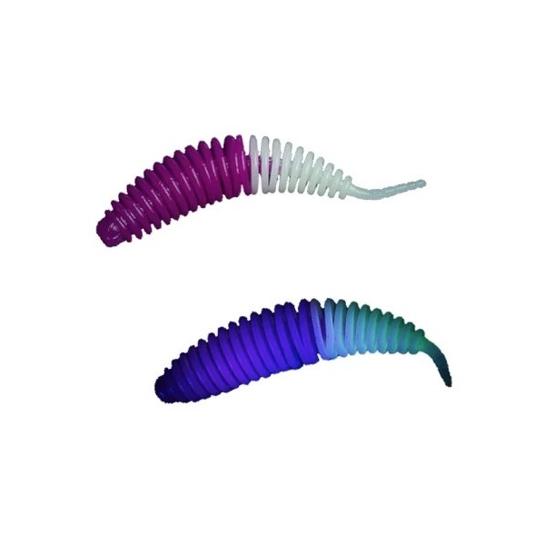 

Мягкие приманки Jara Baits Trout Series MIRAX-50 Сыр # 528 UV (10шт), в банке, Белый;фиолетовый, Mirax