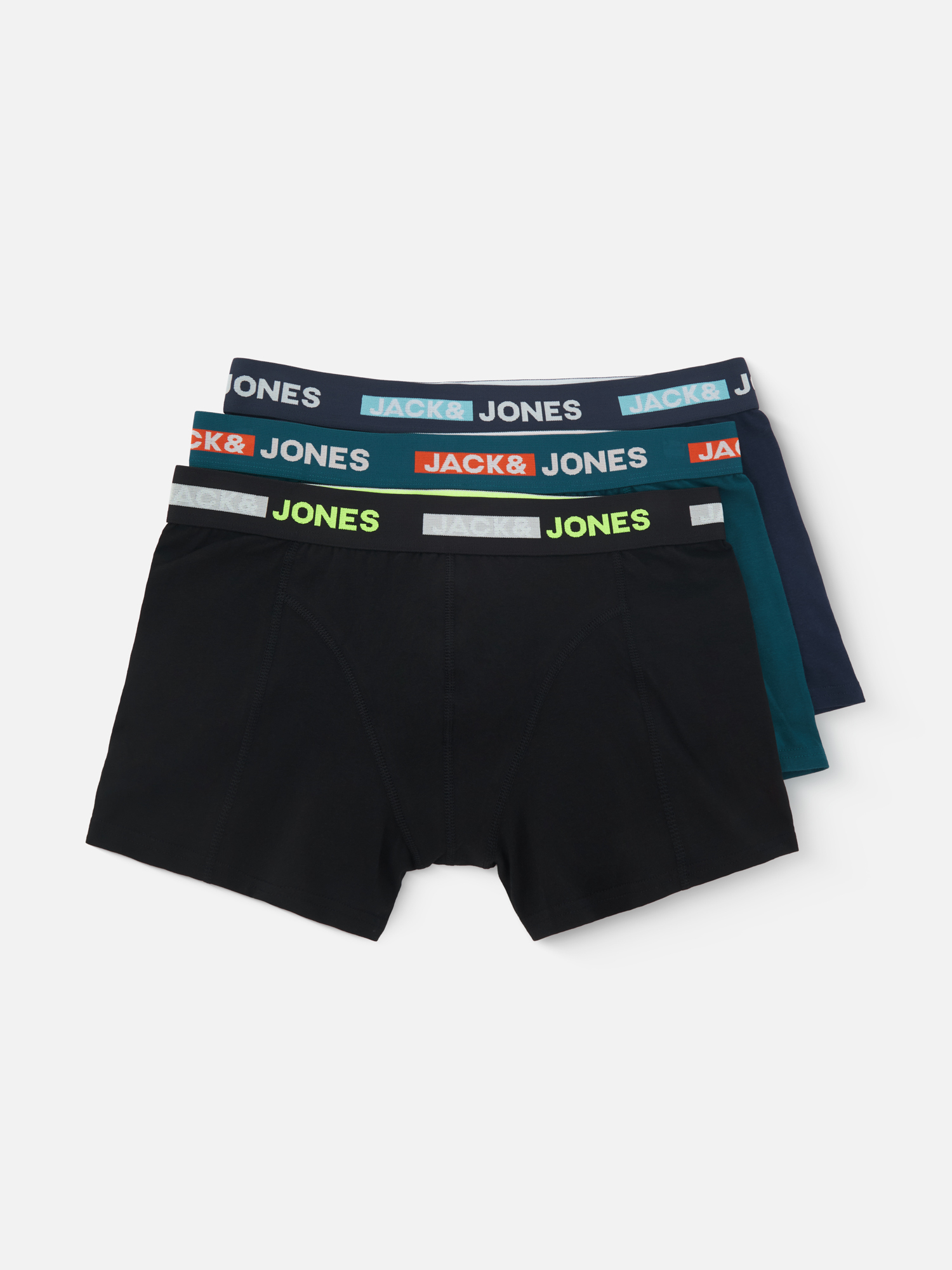 Набор трусов Jack & Jones для мужчин, 12260058, чёрный-Black, XXL, 1 шт.