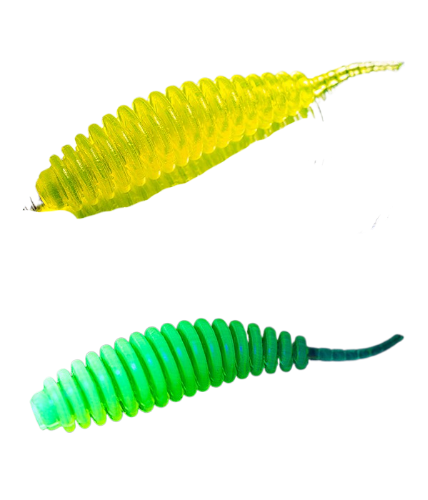 Мягкие приманки Jara Baits Trout Series MIRAX-50 Сыр # 603 UV (10шт), в банке