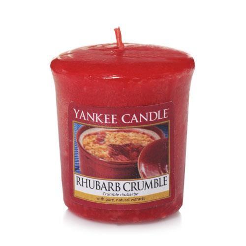 фото Ароматическая свеча пробная yankee candle ревеневый пирог 1519664e