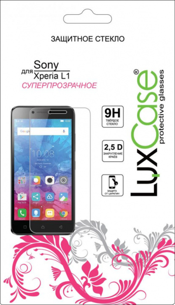 

Защитное стекло Luxcase Glass для Sony Xperia L1 (глянцевое), Glass для Sony Xperia L1 (глянцевое)