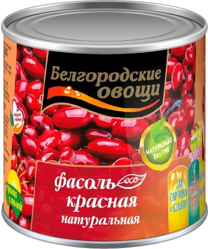 Фасоль Белгородские овощи красная натуральная 400 г