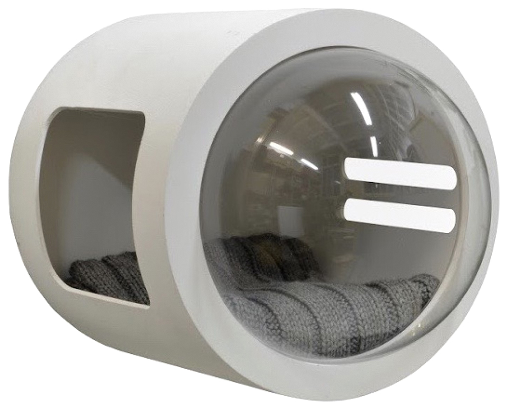 Настенный домик-капсула PetsApartments Д110020, размер XL, белый