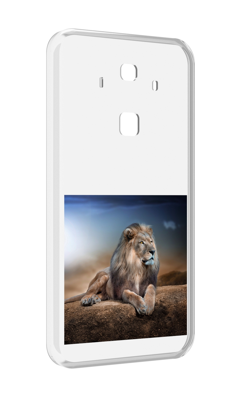 Чехол MyPads Лев-наблюдает для Huawei Mate 10 Pro