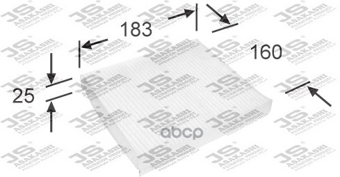 

Фильтр Салонный Ac9404 JS Asakashi ac9404