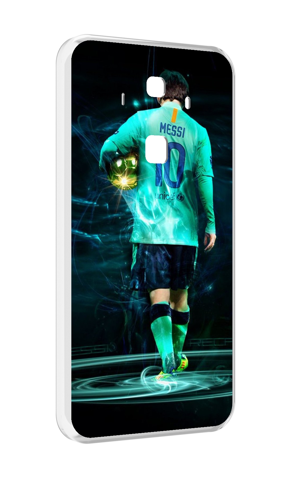

Чехол MyPads Месси мужской для Huawei Mate 10 Pro, Прозрачный, Tocco