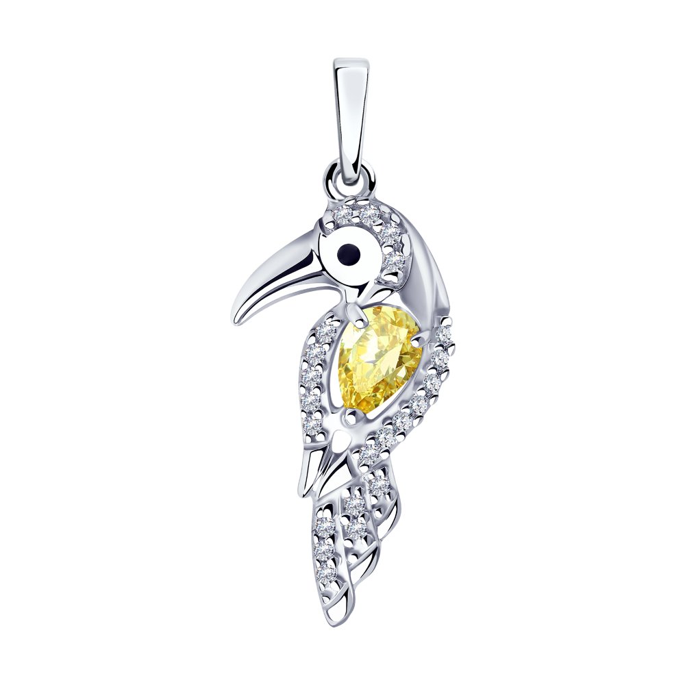 

Подвеска Diamant из серебра с эмалью и фианитами 94-130-00647-2, 94-130-00647-2