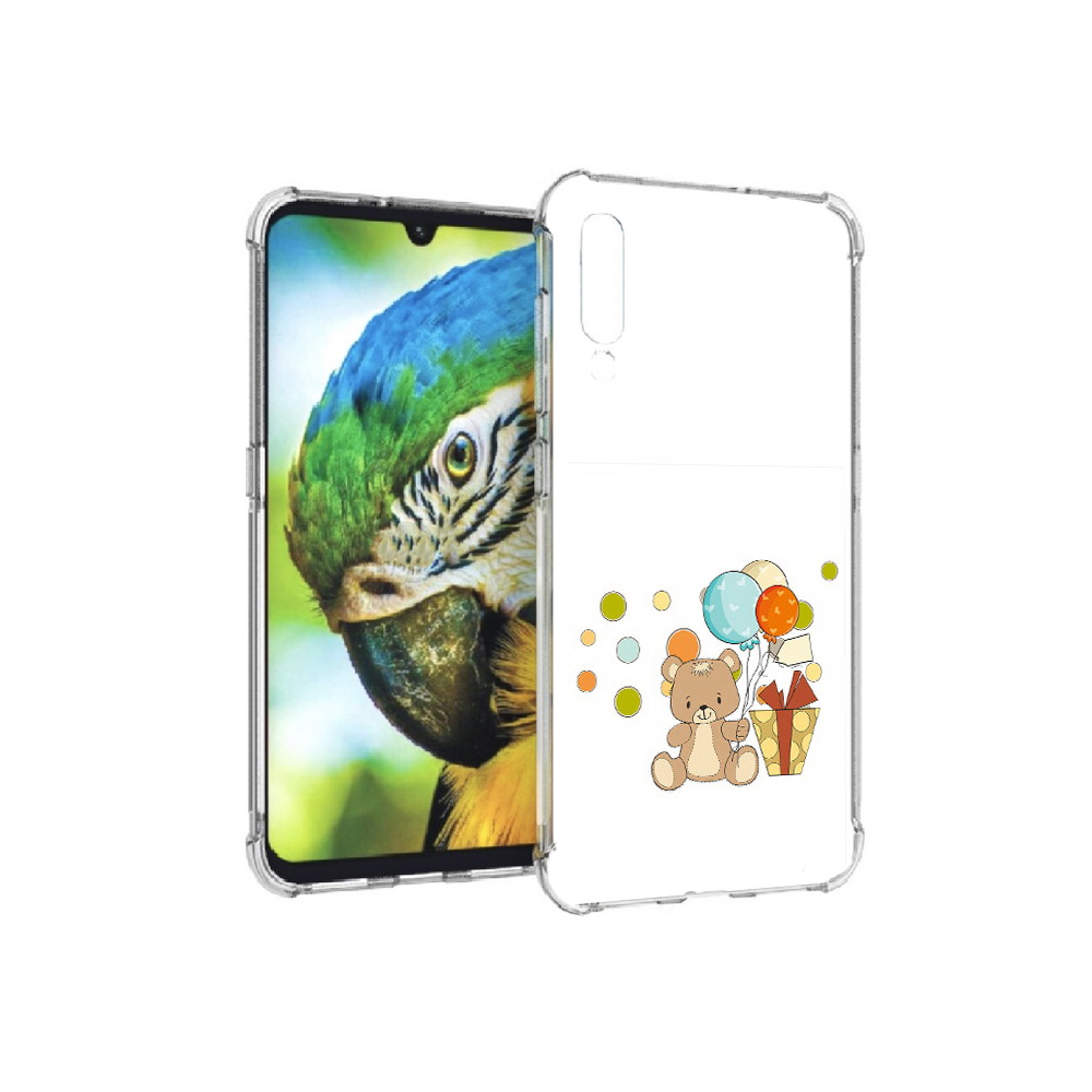 

Чехол MyPads Tocco для Xiaomi Mi 9 медвеженок с подарком (PT126035.255.470), Прозрачный, Tocco