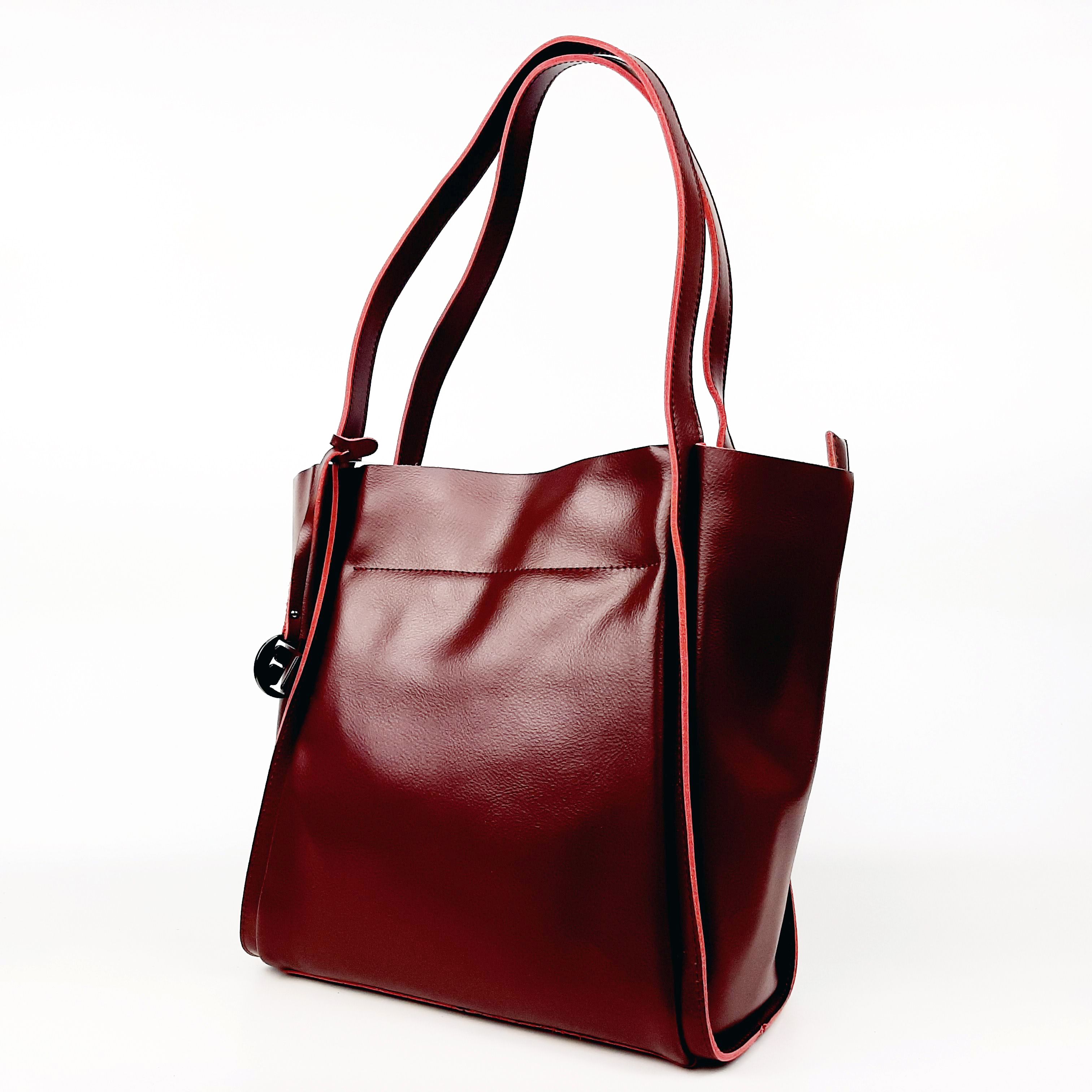 

Сумка женская Fuzi house 344, wine red, Бордовый, 344