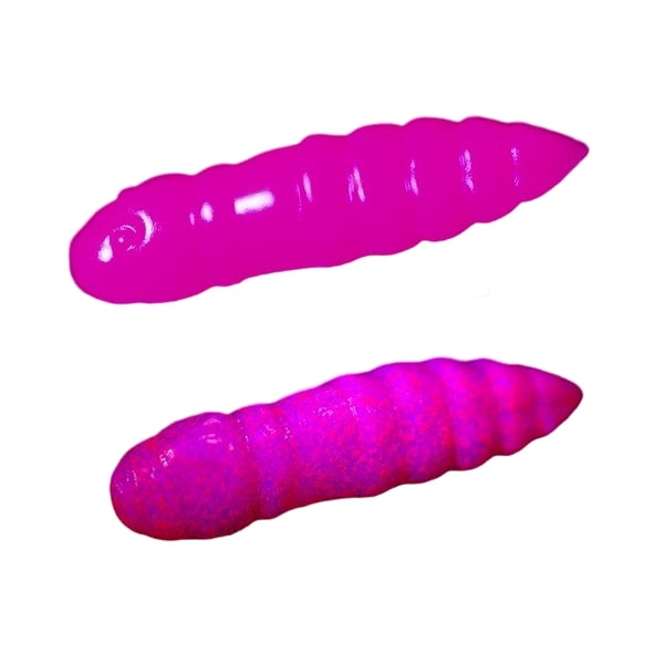 

Мягкие приманки Jara Baits Trout Series MOLI MILD-25 Сыр # 705 UV (15шт), в банке, Розовый, Moli Mild