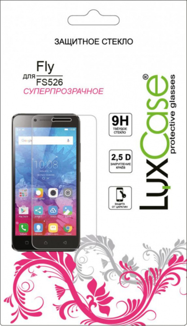 

Защитное стекло Luxcase Glass для Fly FS526 (глянцевое), Glass для Fly FS526 (глянцевое)